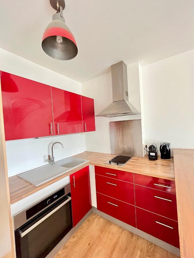 Ponsardin- Appartement Avec Balcon Et Parking Reims Luaran gambar